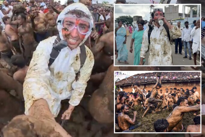 ইউটিউবার টাইলার অলিভেইরা 'বর্ণবাদী' বলে চিহ্নিত করেছেন এবং ভারতীয় গ্রামের ইউটিউবার টাইলার অলিভেইরা 'বর্ণবাদী' বলে চিহ্নিত করেছেন এবং ভারতীয় গ্রামের অগোছালো 'পু ছোঁড়ার' লড়াইয়ের চিত্রগ্রহণের পরে কাদা দিয়ে টেনেছেন
 | BanglaKagaj.in