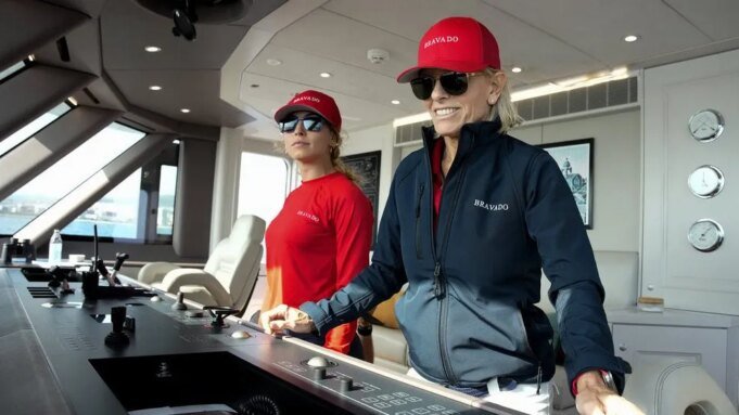 Captain Sandy Yawn and Victoria "V" San Juan on 