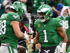 এনএফএল সপ্তাহ 11 প্রতিটি খেলার জন্য খোলার মতভেদ (ঈগলস ফেভারড বনাম লায়নস, র্যামস ফেভারড বনাম সিহকস)
| BanglaKagaj.in এনএফএল সপ্তাহ 11 প্রতিটি খেলার জন্য খোলার মতভেদ (ঈগলস ফেভারড বনাম লায়নস, র্যামস ফেভারড বনাম সিহকস)
| BanglaKagaj.in