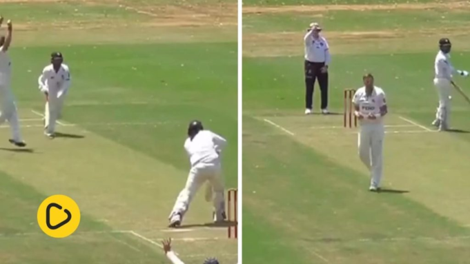 দেখুন: অস্ট্রেলিয়ান ক্রিকেটে অভিষেকে অলি রবিনসন ৫০ ওভারের সেঞ্চুরিয়ান ত্রয়ীকে Watch: Out-of-favour England Test bowler Ollie Robinson dismissed record-breaker Harjas Singh on his grade cricket debut on Sunday.