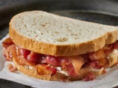 পুষ্টি বিশেষজ্ঞরা প্রকাশ করেন কীভাবে আপনার বেকন স্যান্ডউইচকে স্বাস্থ্যকর করে তুলবেন… নাইট্রেট-সমৃদ্ধ মাংস অনেকগুলি ক্যান্সারের সাথে যুক্ত হওয়ার পরে
| BanglaKagaj.in পুষ্টি বিশেষজ্ঞরা প্রকাশ করেন কীভাবে আপনার বেকন স্যান্ডউইচকে স্বাস্থ্যকর করে তুলবেন... নাইট্রেট-সমৃদ্ধ মাংস অনেকগুলি ক্যান্সারের সাথে যুক্ত হওয়ার পরে
| BanglaKagaj.in