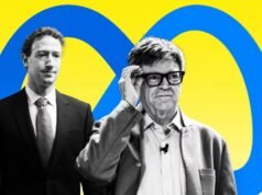 মেটার প্রধান কৃত্রিম বুদ্ধিমত্তা বিজ্ঞানী ইয়ান লেকুন তার নিজের স্টার্টআপ ছেড়ে যাওয়ার এবং চালু করার পরিকল্পনা করেছেন
| BanglaKagaj.in Mark Zuckerberg and Yann LeCun stand in front of a large Meta logo on a yellow background.