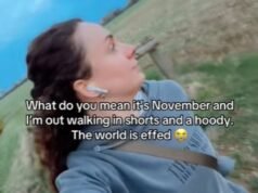 যুক্তরাজ্যে এত গরম কেন? বিভ্রান্ত ব্রিটিশরা দাবি করেছে যে এটি নভেম্বরের মাঝামাঝি পর্যন্ত ‘খুব গরম’ – ব্রিটেন রেকর্ডে মৃদুতম বনফায়ার নাইট রেকর্ড করেছে
| BanglaKagaj.in যুক্তরাজ্যে এত গরম কেন? বিভ্রান্ত ব্রিটিশরা দাবি করেছে যে এটি নভেম্বরের মাঝামাঝি পর্যন্ত 'খুব গরম' - ব্রিটেন রেকর্ডে মৃদুতম বনফায়ার নাইট রেকর্ড করেছে
| BanglaKagaj.in